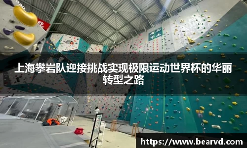 上海攀岩队迎接挑战实现极限运动世界杯的华丽转型之路